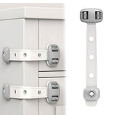 Furniture Safety Multifunction Accessories Lock for Baby (Adjustable-Grey)